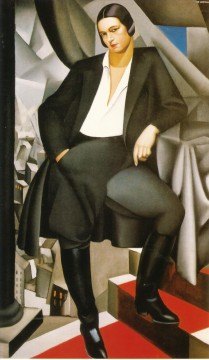  Lempicka Lienzo - retrato de la duquesa de la salle 1925 contemporánea Tamara de Lempicka